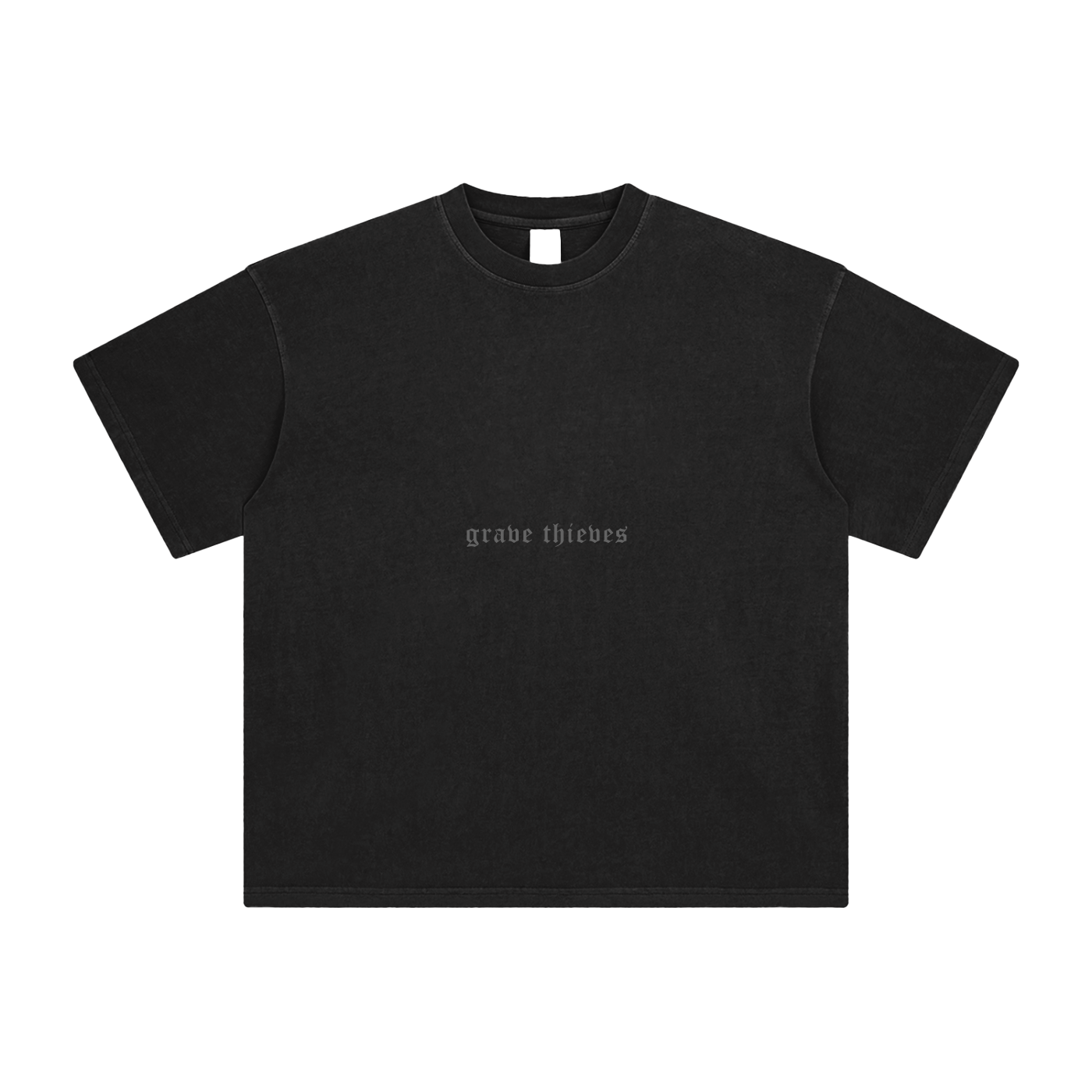 Psalm 23 // Vintage Wash Tee - Retro Black