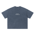 Tokyo // Vintage Wash Tee - Faded Indigo