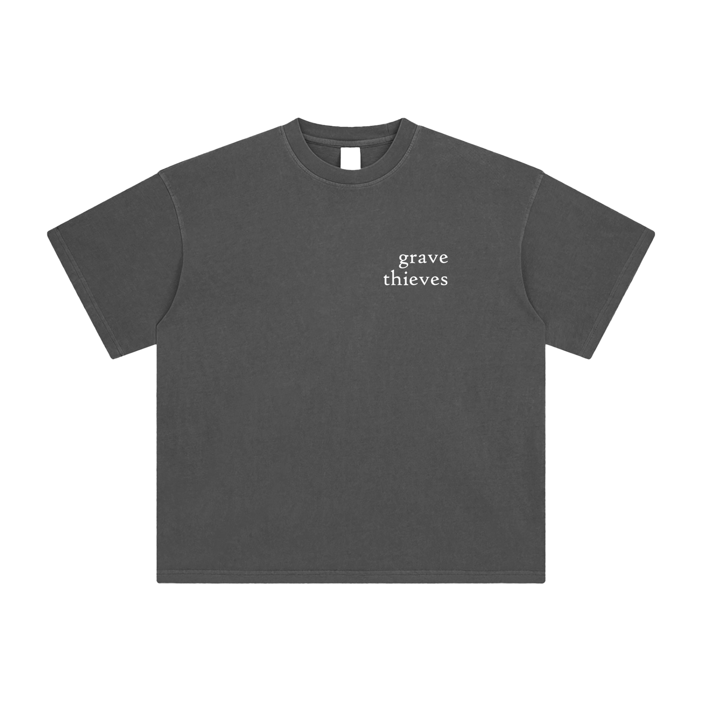 Forever // Vintage Wash Tee - Charcoal