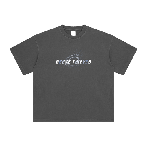 Eye of the Eternal V1 // Vintage Wash Tee - Charcoal